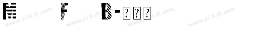 Masiro Folk B字体转换